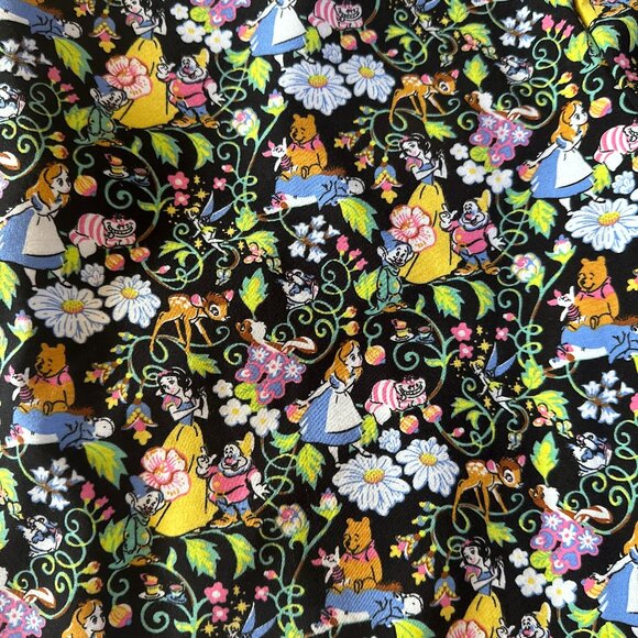 VERA BRADLEY DISNEY RIBBED JOGGER PAJAMA PANTS:NWT DISNEY CLASSICS ON THE GREEN - Picture 7 of 11